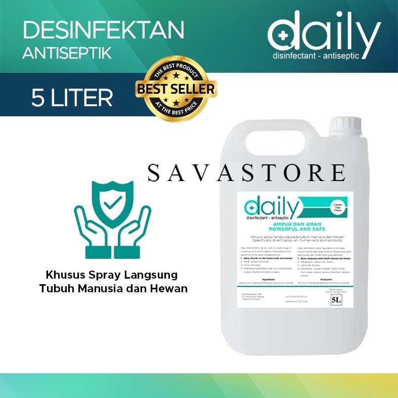 DESINFEKTAN REGULER 5 LITER DISINFEKTAN SPRAY ORIGINAL DISINFECTANT