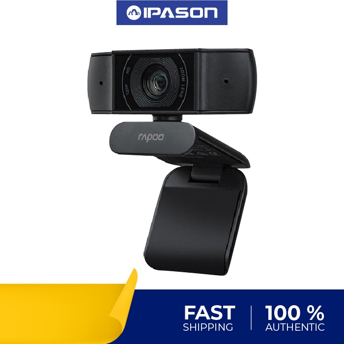 IPASON Rapoo C200 Webcam 720P HD With USB2.0 With Microphone Rotatable Cameras For Live Broadcast