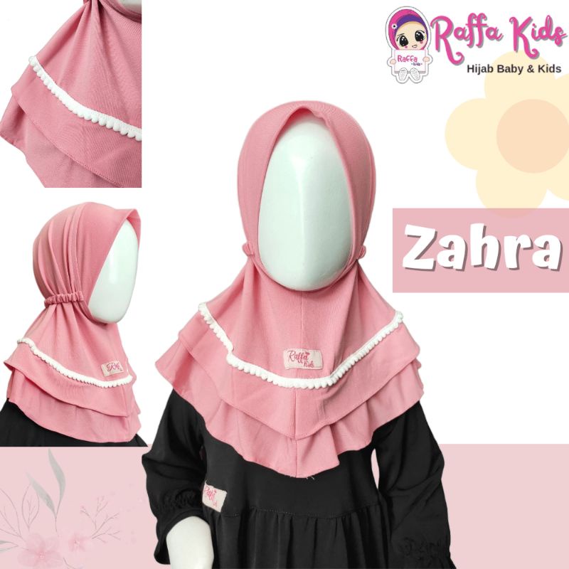 Raffa Kids - Hijab Anak Instan Zahra ( 3 bulan - 8 tahun )