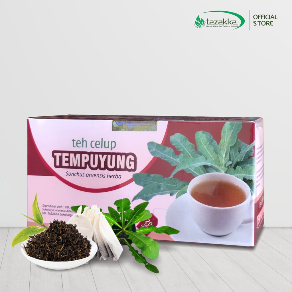 

Teh Tempuyung Tazakka Minuman Herbal Celup Isi 20 Kantong Sachet Box Herbs Tea Atasi Luka Bakar Memar Batu Ginjal Mencegah Hipertensi Darah Tinggi