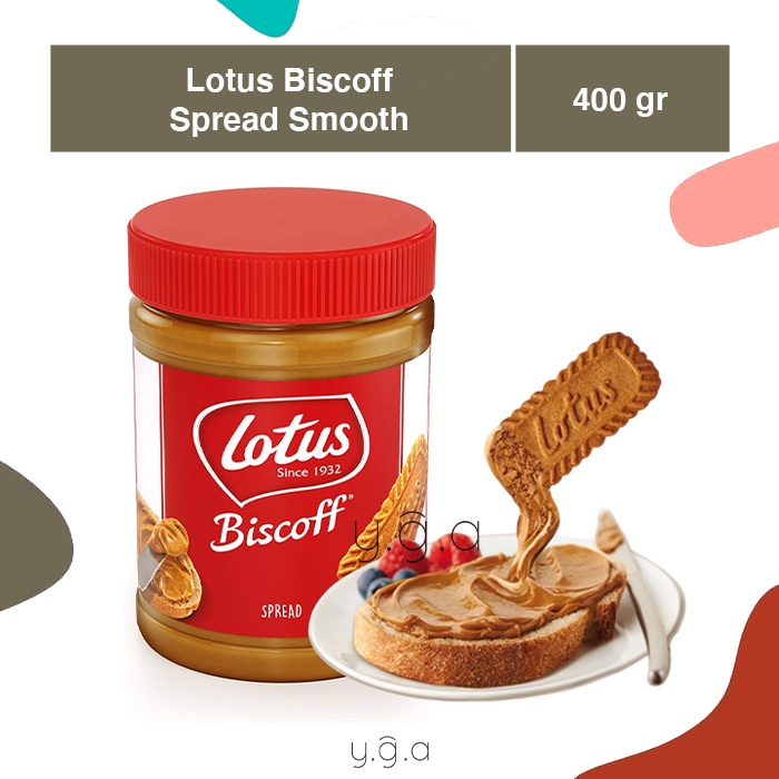 

Lotus Biscoff Spread Smooth 400gr / Selai Biscof