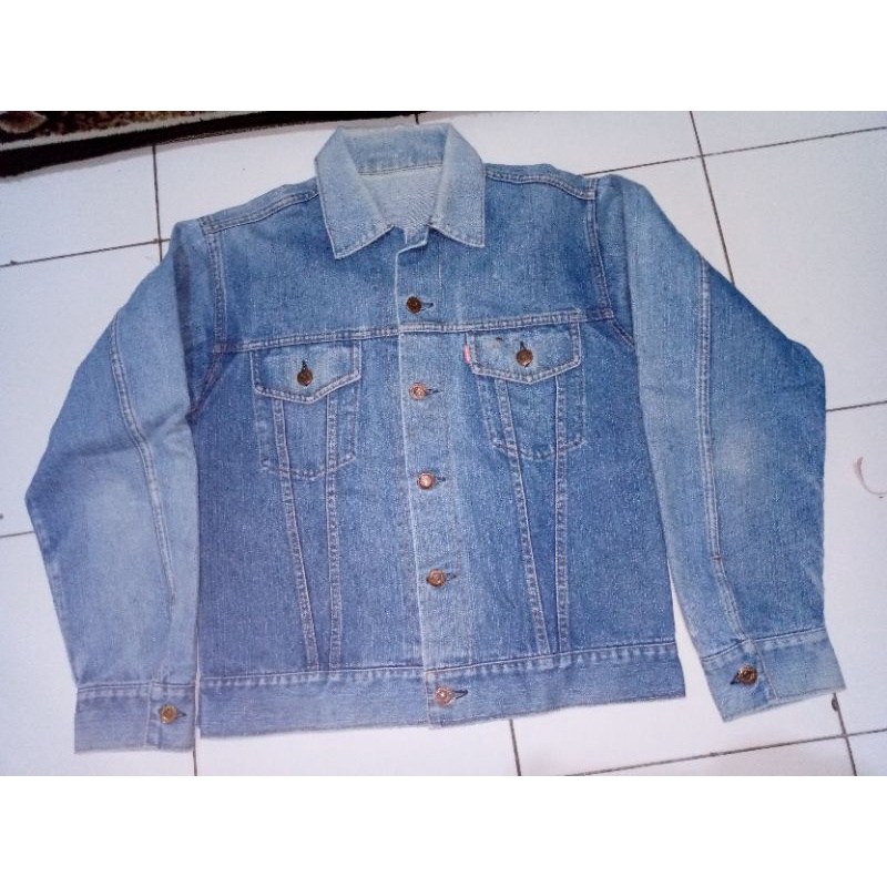 jaket levis selvedge