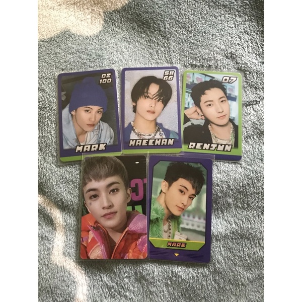 Mark Haechan Renjun Trading Card Tc Matching Card Mark Glitch Mode
