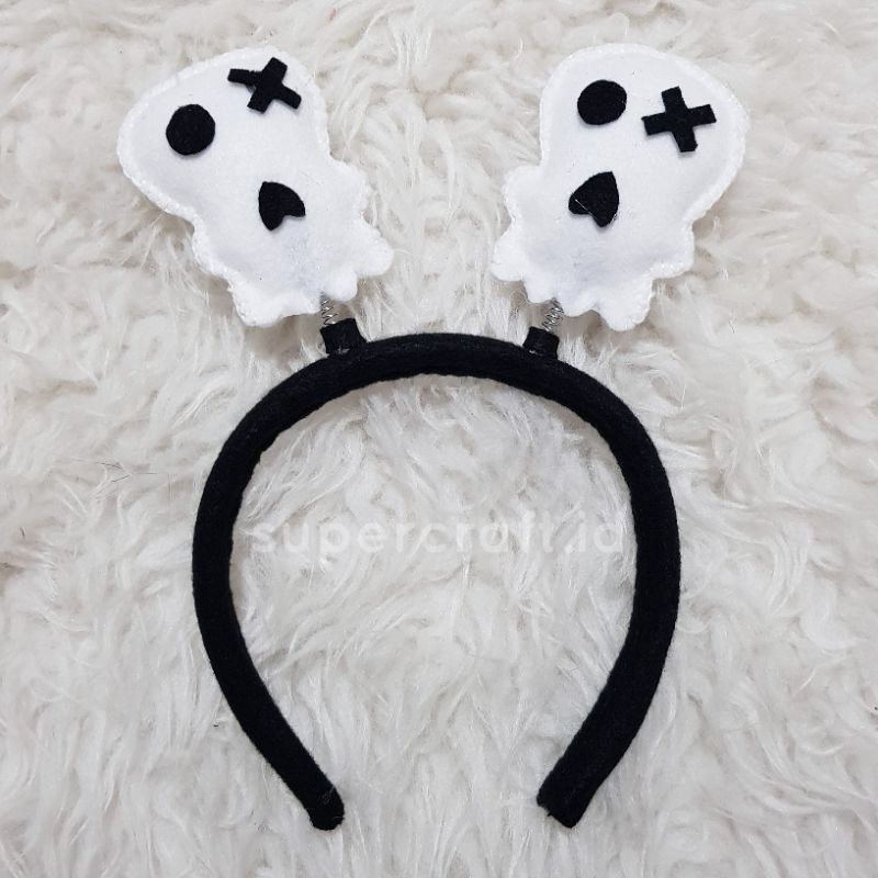 Bando Halloween Party Devil Bando Tengkorak Cosplay Tengkorak skull Kostum Halloween Cosplay