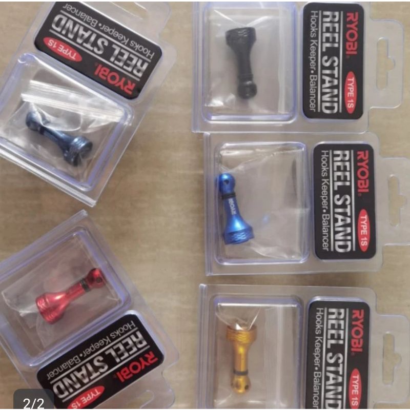 reel stand ryobi baut samping stand berdiri harga per 1 pc