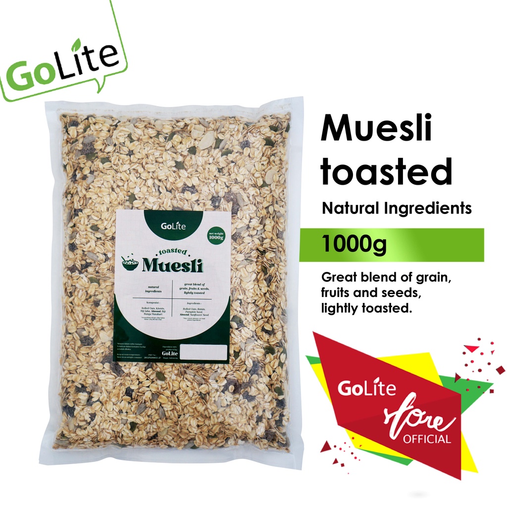 

Muesli Seed & Fruit 1Kg - GoLite