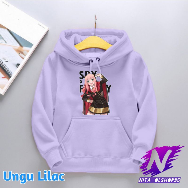 hoodie anya sweater hoodie anak anime spy x family anya forger