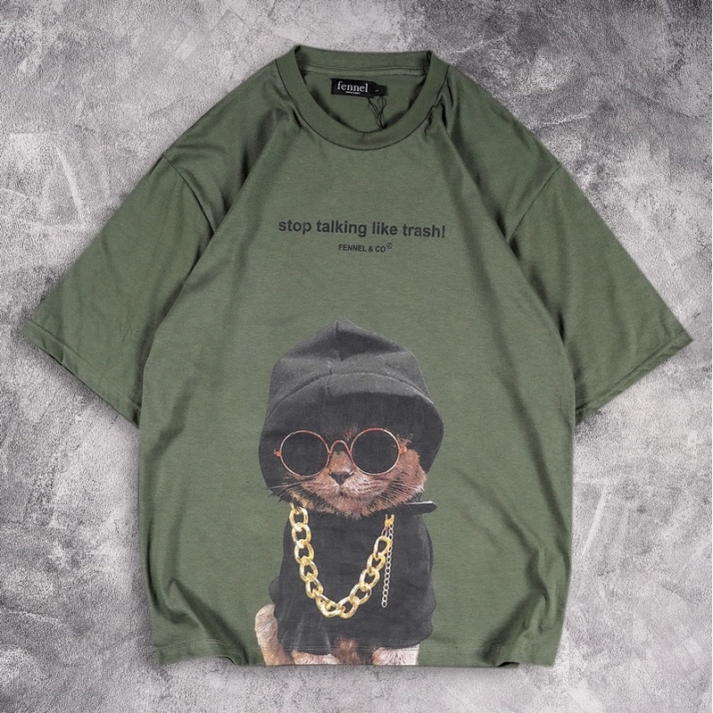 GSC - Baju KAOS OVERSIZE SAN ANDREASS / Kaos Oversize Terbaru-stop talking army