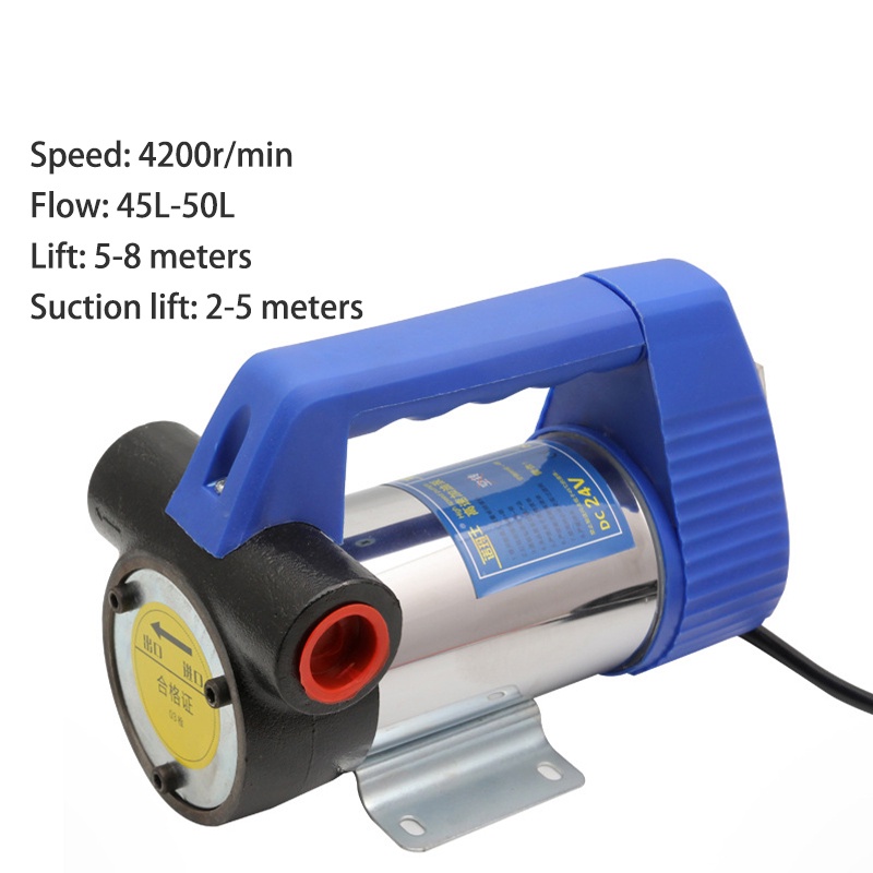 【DC 12V】Electrik Diesel Transfer Pump/Pompa Cairan Kental/Pompa Oli Minyak Solar/Pompa Minyak