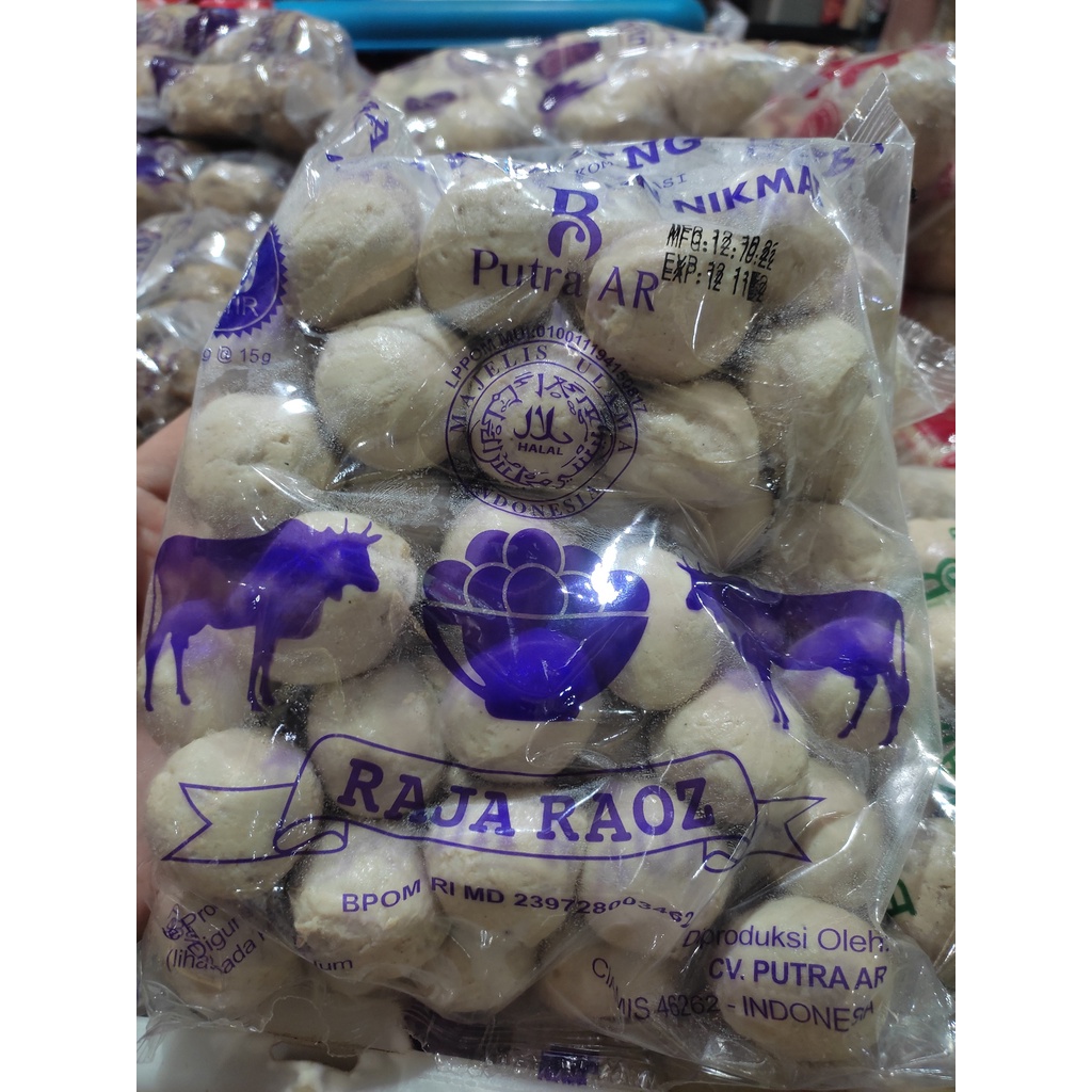 

Bakso ayam putih isi 50 butir