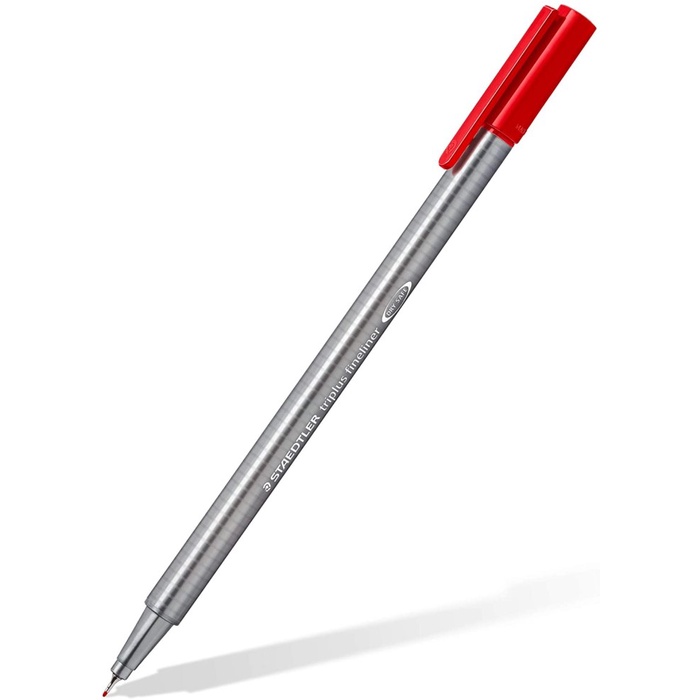 

TRIPLUS FINELINER 334 2 STAEDTLER RED