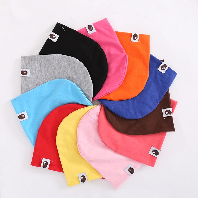 Topi Kupluk Rajut Polos 0-3 tahun B173