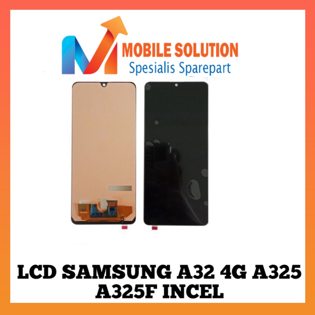 Grosir LCD SAMSUNG A32 4G / A325 / A325F ORIGINAL  INCEL 100% GARANSI 1 bulan + packing / BUbbel