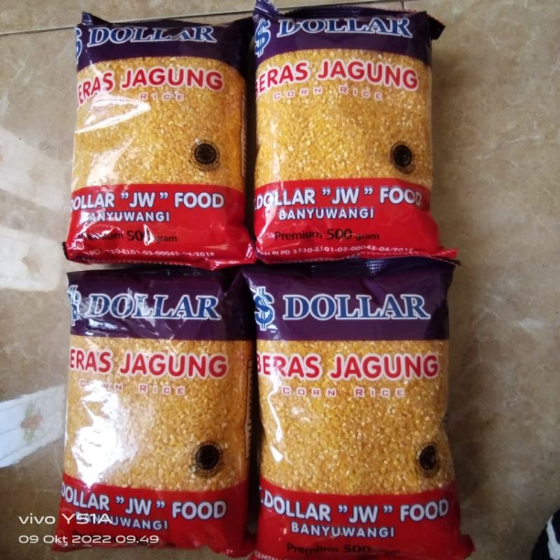 

BERAS JAGUNG DOLLAR 500g