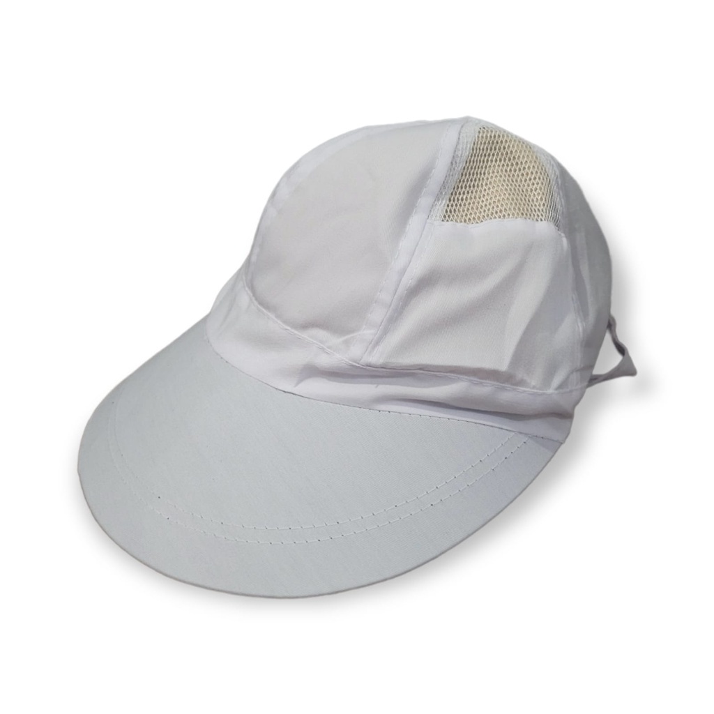 TOPI GOLF CADDY MOTIF JARING ANTI UV Topi caddy wanita resleting senam olahraga golf gerak jalan tenis jumba