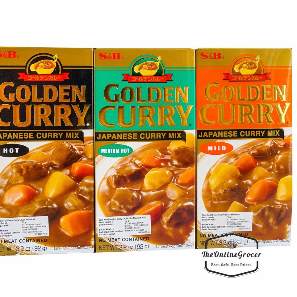 

Ekstra benefit--SB Golden Curry 92gr – Kari Jepang