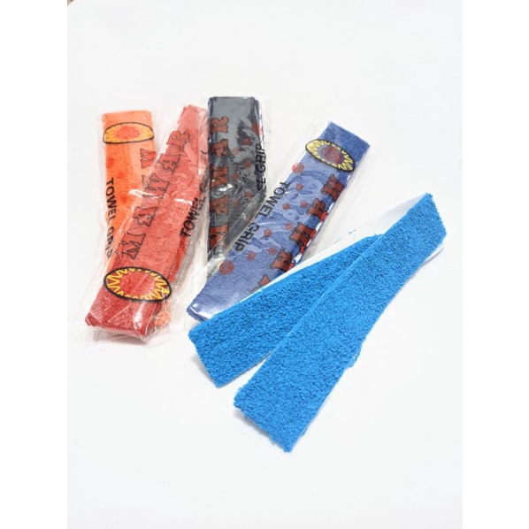 Grip handuk / grip raket badminton / microfiber / mawar
