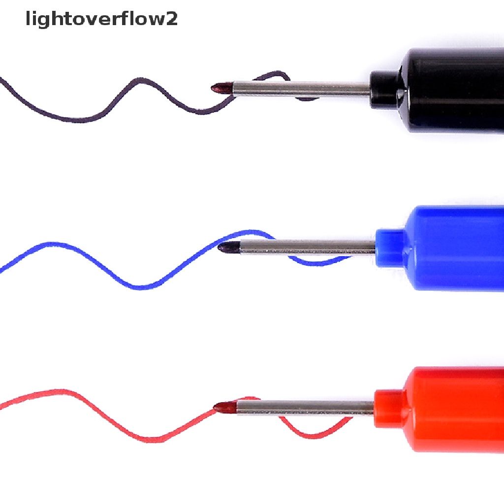 (lightoverflow2) Spidol 20mm Kepala Panjang Tahan Air Untuk Dekorasi Kamar Mandi / Pekerjaan Kayu