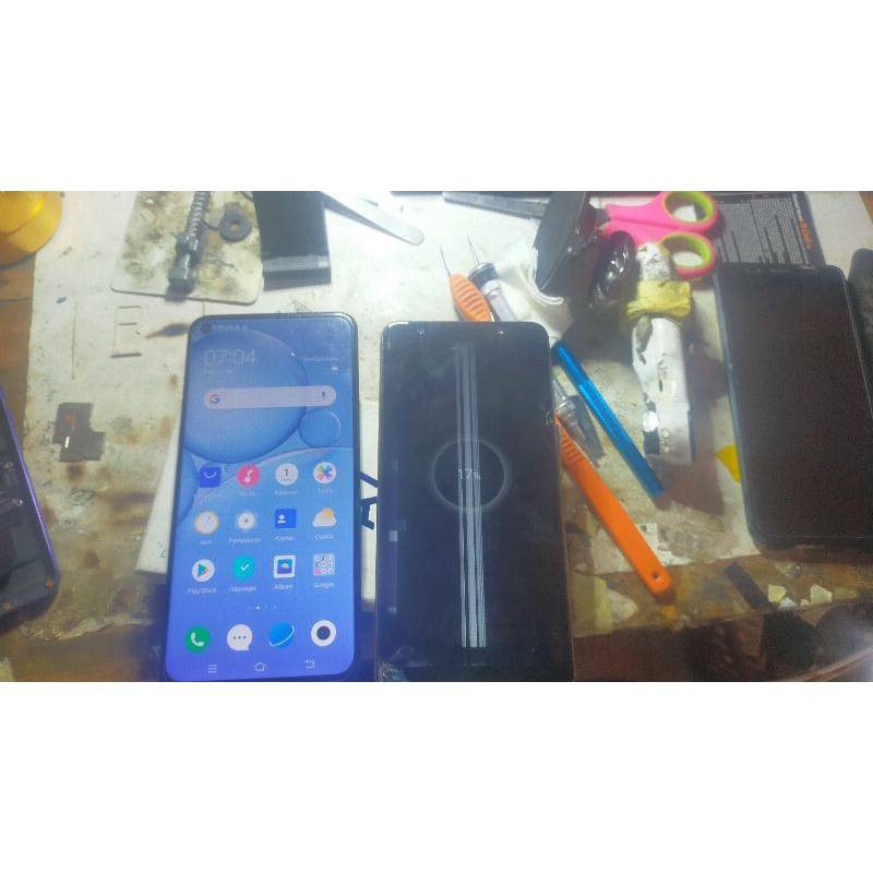 ViVo y50 samsung a7 minus