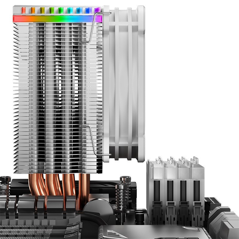 ABKONCORE COOLSTORM T407 WHITE CPU COOLER