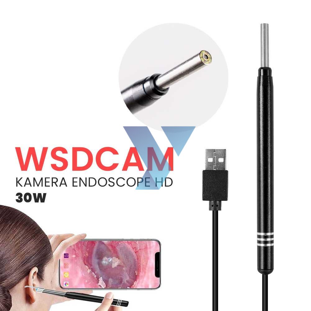 WSDCAM Kamera Endoscope HD USB Medical Earpick 30W 3.9mm - JC40 ( Al-Yusi )