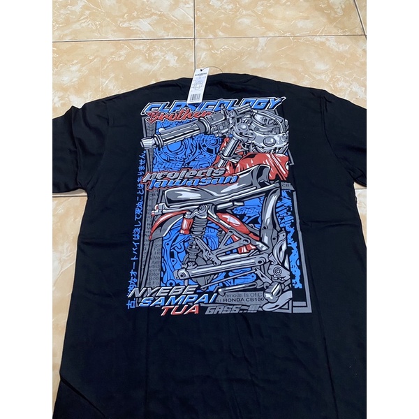 KAOS PRIA HONDA RACING HONDA CB / NYEBE KAOS DISTRO