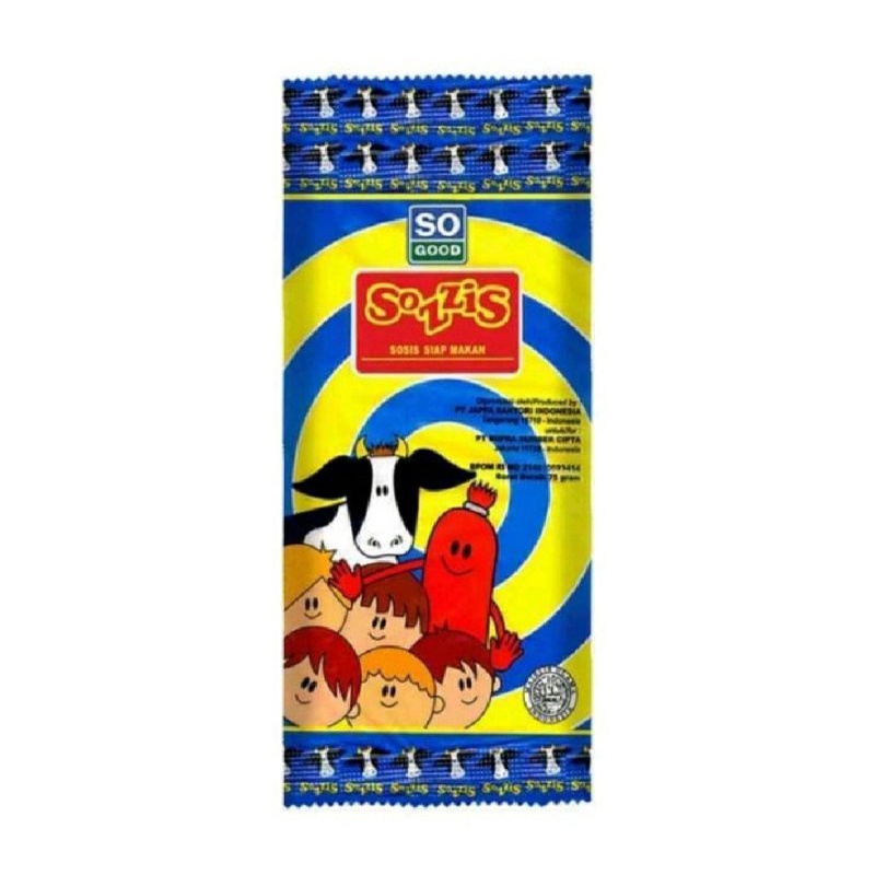 So Good So Nice Sozzis 3x25 Gram (Sosis Siap Makan)