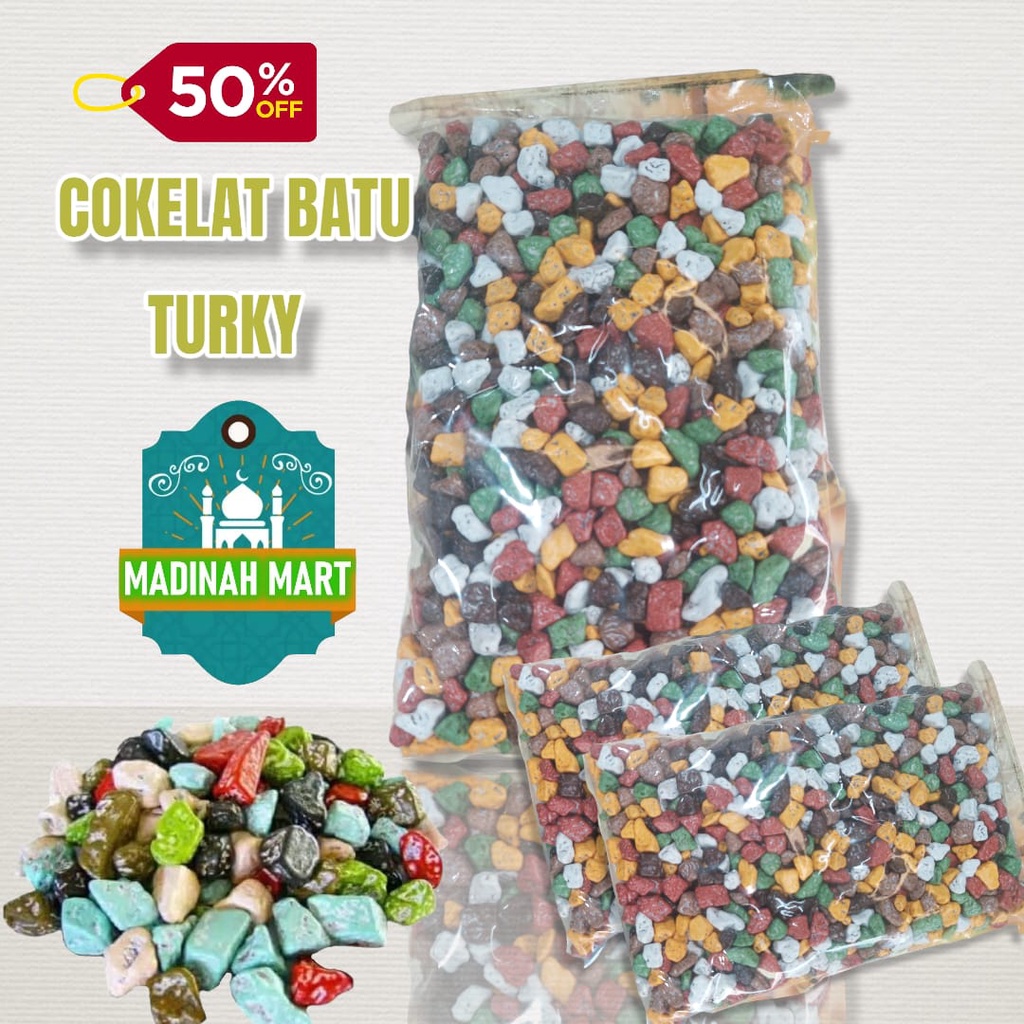 

coklat batu/cokelat krikil 1kg original turky
