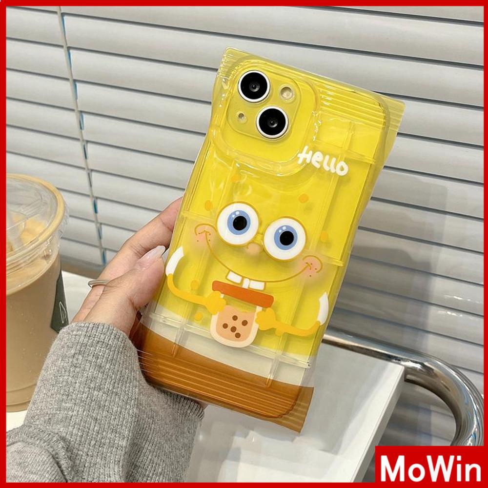 For iPhone 14 Pro Max iPhone Case Snack Bag TPU Soft Case Clear Case Airbag Shockproof Camera Cover Cartoon Cute Compatible For iPhone 13 Pro Max 12 Pro Max 11 7plus XR