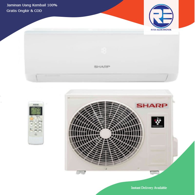 AC Sharp Split 1 PK Low Watt Kota Padang