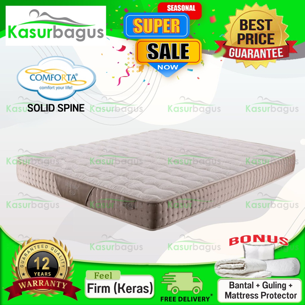 Comforta Kasur Full Latex Solid Spine - Kasur Saja 120x200