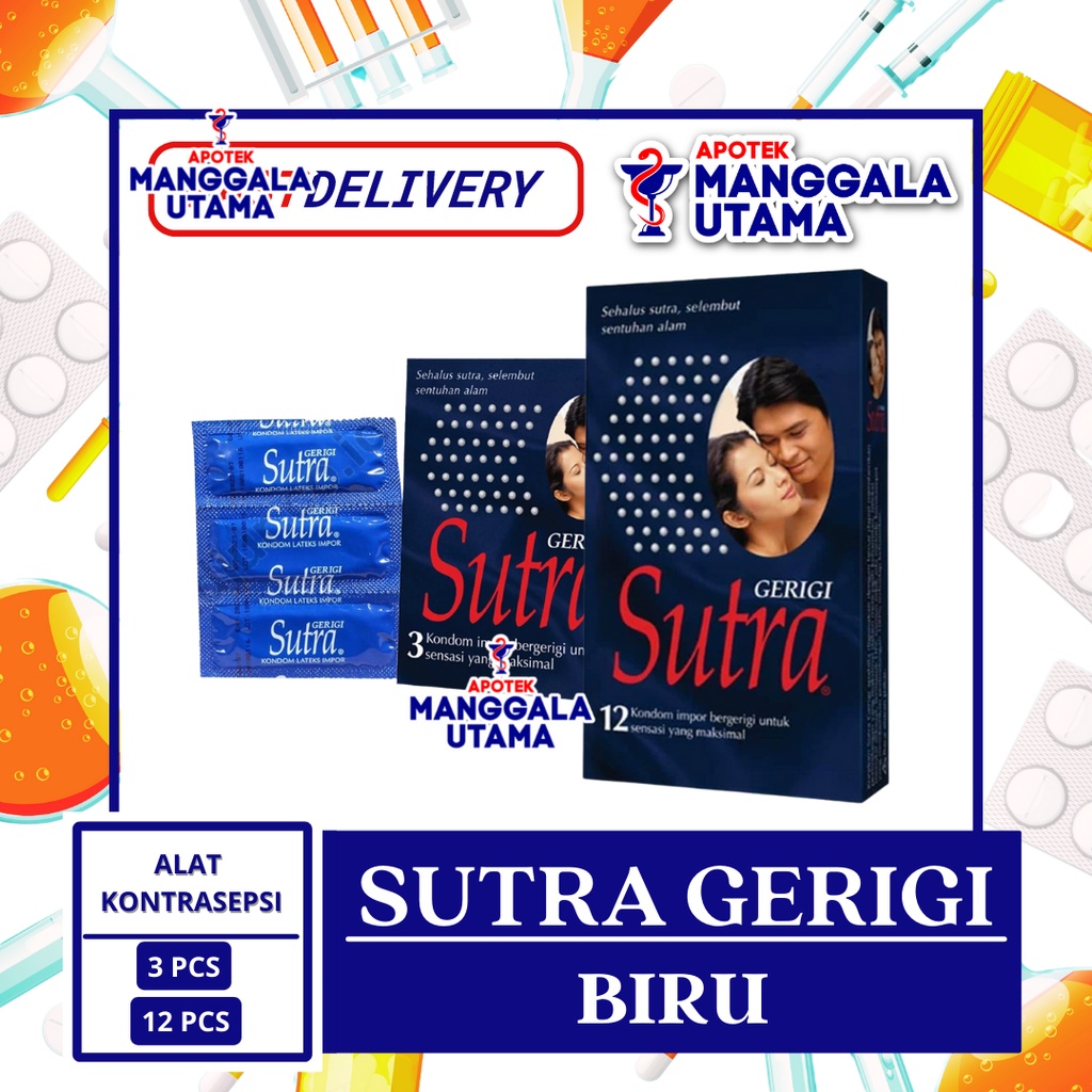 KONDOM SUTRA GERIGI BIRU