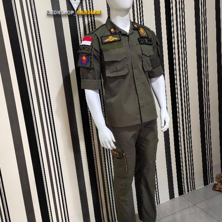 Siap Kirim BAJU PDL SATPOL PP LENGKAP