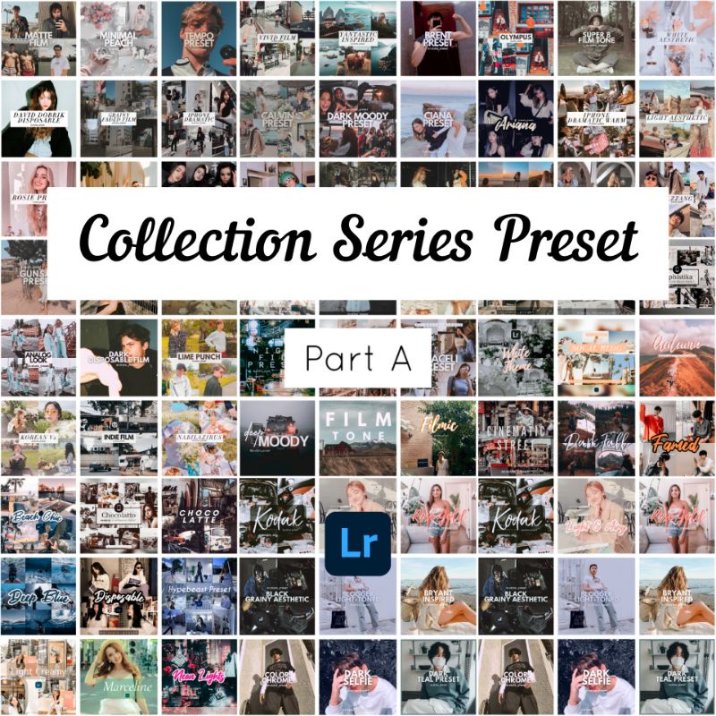 Preset Lightroom Collection Series Part A For IOS &amp; Android