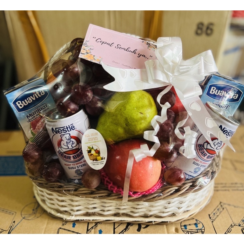 

parcel buah 200rb - 250.000||free kartu ucapan||free pita