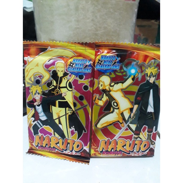 KARTU NARUTO BORUTO NEXT GENERATION ISI 10 KARTU