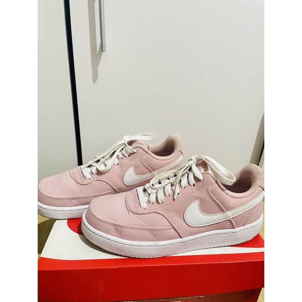Nike court vision LO CANVAS Pink