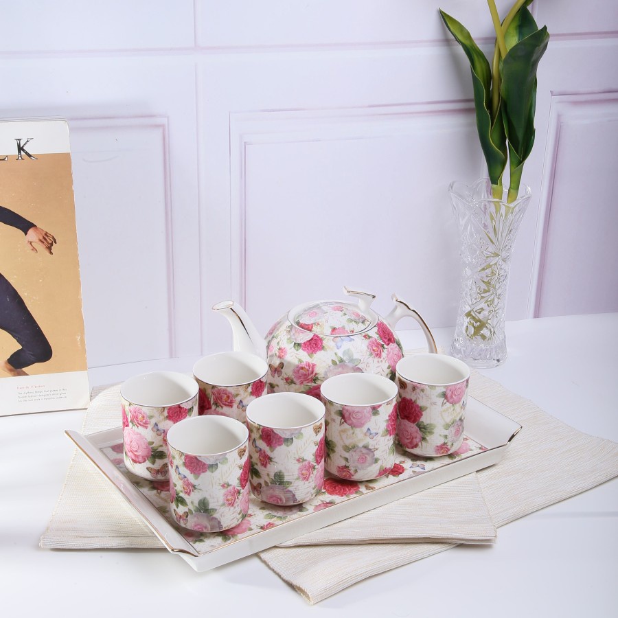 Tea Set Capodimonte 9 pcs