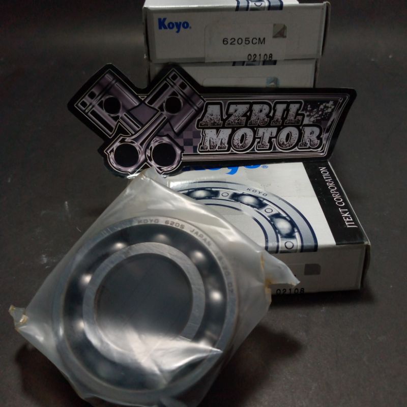 KOYO 6205 CM LAHER BEARING 6205 CM ORIGINAL ASLI KOYO