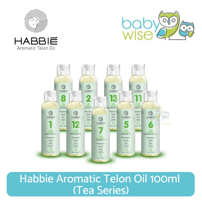 Habbie Aromatic Telon Oil 100ml (Tea Series)