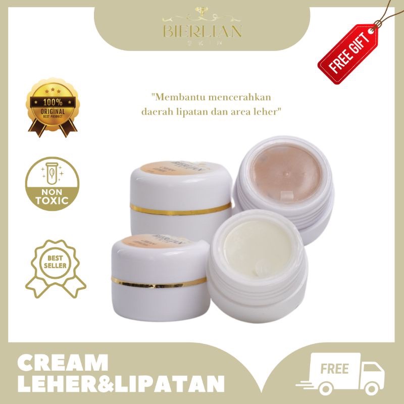 Bierlian Cream Lipatan & Cream Leher Bierlian Garansi Original 100%