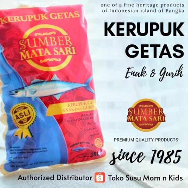 

Ready Stok Getas Krupuk Ikan Sumber Mata Sari 250gram buruan