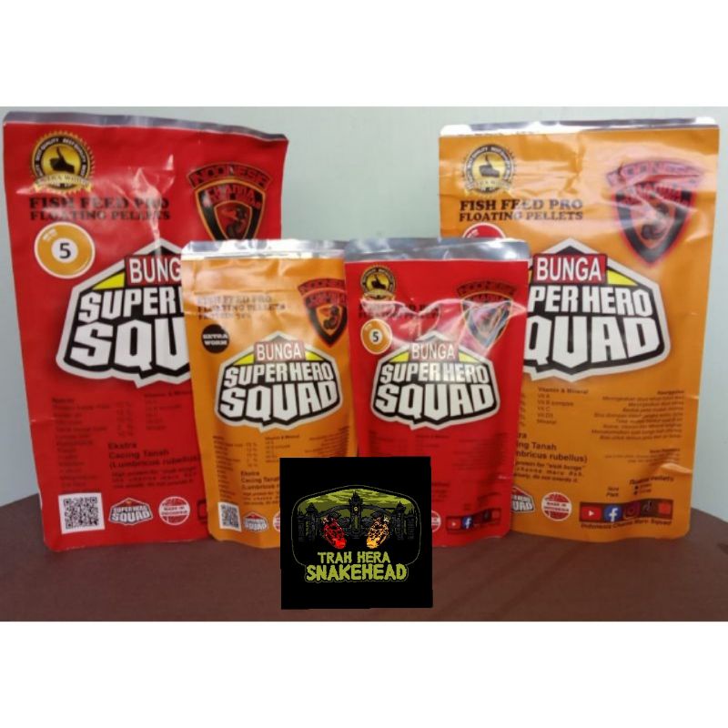 Pelet Bunga SuperHero Squad