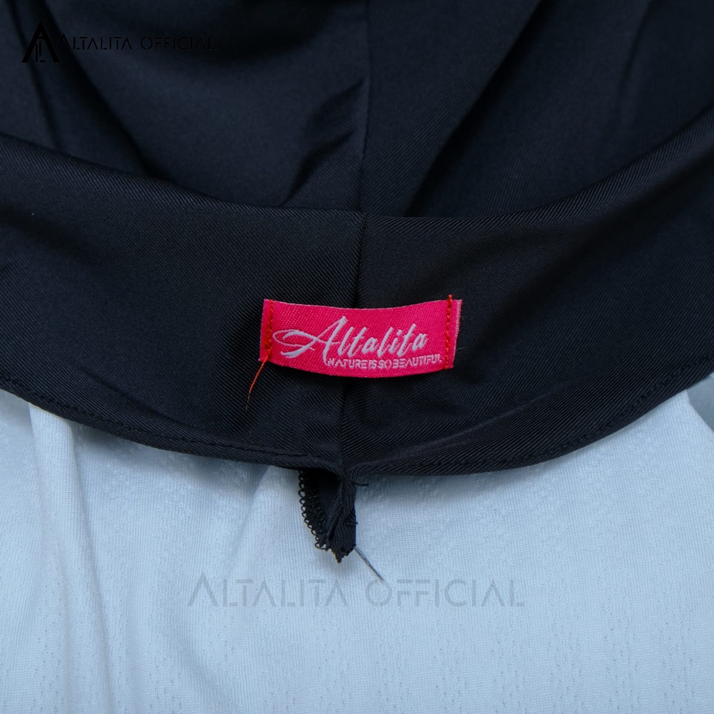 Altalita - Hijab Bergo Zyta Non Pad Instan Polos Terbaru Bahan Jersey Premium Cocok untuk Olahraga Volly Futsal Senam dan Sehari-hari