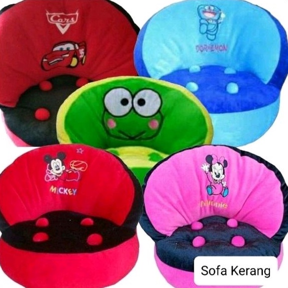 Sofa Anak Sofa Kerang karakter Boneka