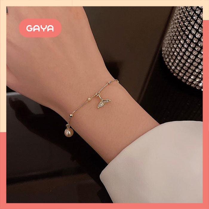 Gelang Platinum - Gelang Rante Wanita - Gelang Aksesoris Wanita HS001