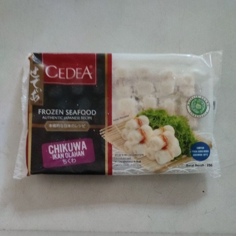 

Frozen Food - Cedea Chikuwa / Ikan Olahan Seafood