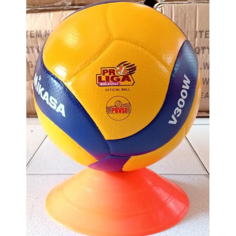 BOLA VOLI VOLLY MIKASA HOLOGRAM MV2200 SUPER GOLD & V300W KW TEBAL IMPOR TERLARISS...,,,,,