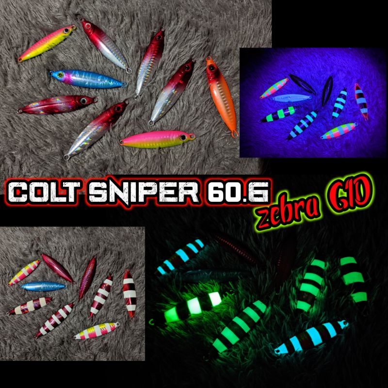 metal jig colt sniper Gid 60g - umpan pancing