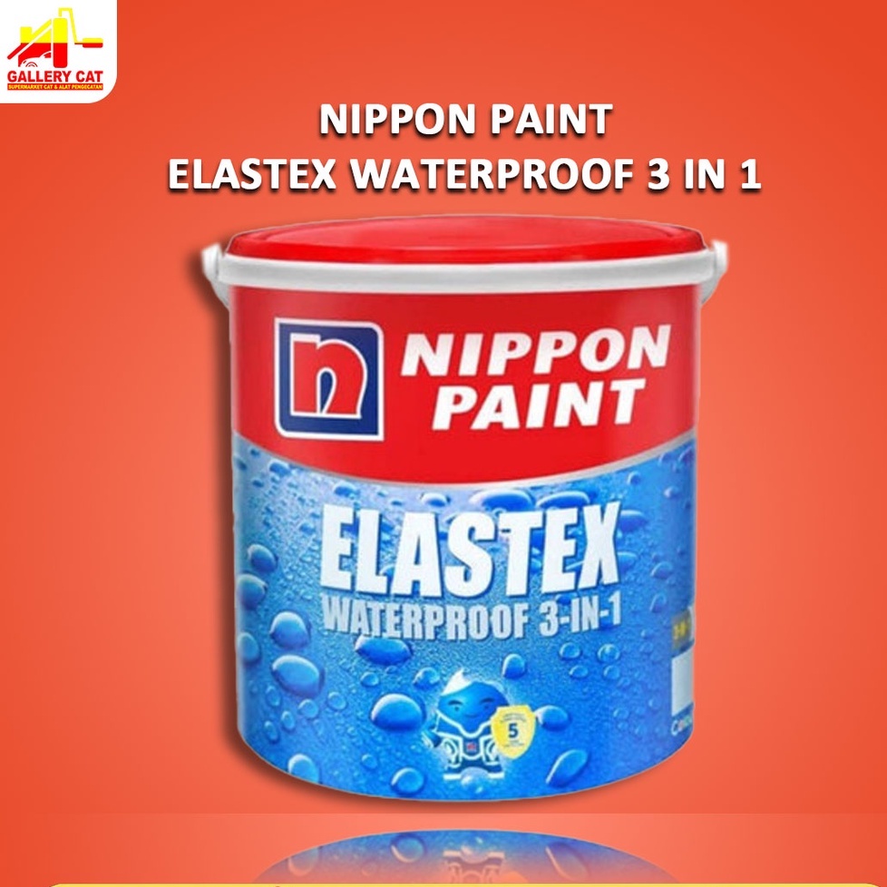 Jual Nippon paint elastex waterproof 3 in 1 Shopee Indonesia